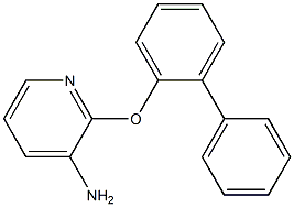 2-(1,1'-biphenyl-2-yloxy)pyridin-3-amine Structure