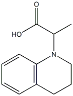 2-(1,2,3,4-tetrahydroquinolin-1-yl)propanoic acid Structure