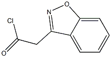 2-(1,2-benzoxazol-3-yl)acetyl chloride Struktur