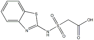 2-(1,3-benzothiazol-2-ylsulfamoyl)acetic acid