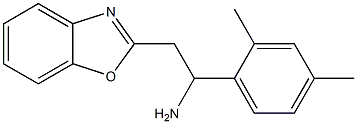  2-(1,3-benzoxazol-2-yl)-1-(2,4-dimethylphenyl)ethan-1-amine