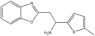 2-(1,3-benzoxazol-2-yl)-1-(5-methylthiophen-2-yl)ethan-1-amine Structure