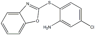 2-(1,3-benzoxazol-2-ylsulfanyl)-5-chloroaniline