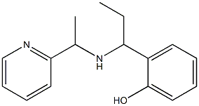  2-(1-{[1-(pyridin-2-yl)ethyl]amino}propyl)phenol