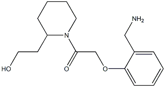 2-(1-{[2-(aminomethyl)phenoxy]acetyl}piperidin-2-yl)ethanol
