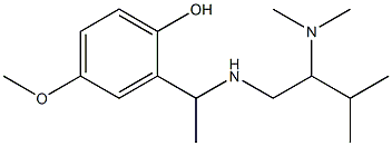 2-(1-{[2-(dimethylamino)-3-methylbutyl]amino}ethyl)-4-methoxyphenol