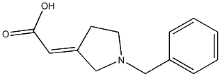 2-(1-benzylpyrrolidin-3-ylidene)acetic acid|