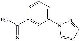 2-(1H-pyrazol-1-yl)pyridine-4-carbothioamide|