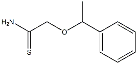 2-(1-phenylethoxy)ethanethioamide,,结构式