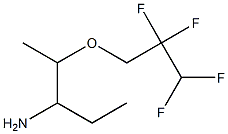 2-(2,2,3,3-tetrafluoropropoxy)pentan-3-amine Structure