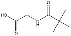 2-(2,2-dimethylpropanamido)acetic acid