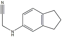 2-(2,3-dihydro-1H-inden-5-ylamino)acetonitrile