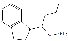 2-(2,3-dihydro-1H-indol-1-yl)pentan-1-amine