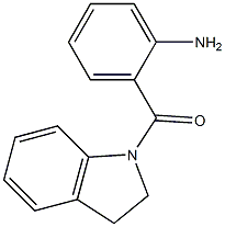 2-(2,3-dihydro-1H-indol-1-ylcarbonyl)aniline Structure