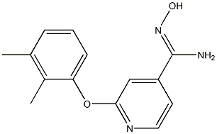 2-(2,3-dimethylphenoxy)-N'-hydroxypyridine-4-carboximidamide