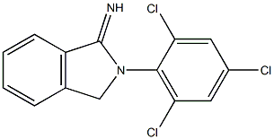 2-(2,4,6-trichlorophenyl)-2,3-dihydro-1H-isoindol-1-imine|