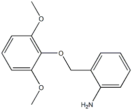 2-(2,6-dimethoxyphenoxymethyl)aniline Structure