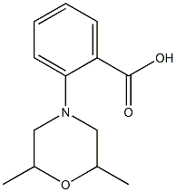 2-(2,6-dimethylmorpholin-4-yl)benzoic acid