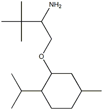 2-(2-amino-3,3-dimethylbutoxy)-4-methyl-1-(propan-2-yl)cyclohexane