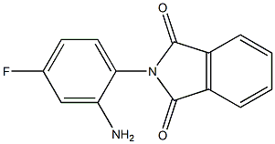 2-(2-amino-4-fluorophenyl)-1H-isoindole-1,3(2H)-dione Struktur