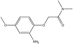 2-(2-amino-4-methoxyphenoxy)-N,N-dimethylacetamide