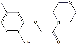 2-(2-amino-5-methylphenoxy)-1-(morpholin-4-yl)ethan-1-one