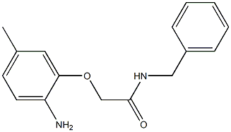 2-(2-amino-5-methylphenoxy)-N-benzylacetamide