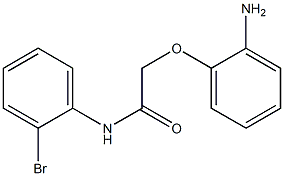 2-(2-aminophenoxy)-N-(2-bromophenyl)acetamide Structure