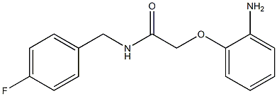 2-(2-aminophenoxy)-N-(4-fluorobenzyl)acetamide Structure