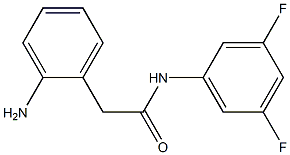 2-(2-aminophenyl)-N-(3,5-difluorophenyl)acetamide Structure