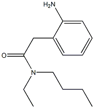 2-(2-aminophenyl)-N-butyl-N-ethylacetamide Structure