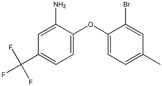 2-(2-bromo-4-methylphenoxy)-5-(trifluoromethyl)aniline