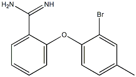2-(2-bromo-4-methylphenoxy)benzene-1-carboximidamide