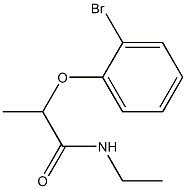 2-(2-bromophenoxy)-N-ethylpropanamide