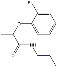  2-(2-bromophenoxy)-N-propylpropanamide