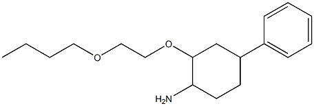 2-(2-butoxyethoxy)-4-phenylcyclohexan-1-amine Structure