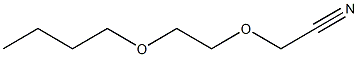 2-(2-butoxyethoxy)acetonitrile Structure