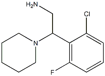 2-(2-chloro-6-fluorophenyl)-2-piperidin-1-ylethanamine