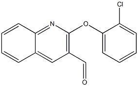 2-(2-chlorophenoxy)quinoline-3-carbaldehyde|