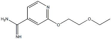 2-(2-ethoxyethoxy)pyridine-4-carboximidamide