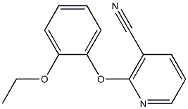 2-(2-ethoxyphenoxy)nicotinonitrile Structure