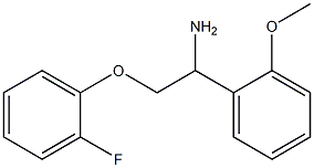 2-(2-fluorophenoxy)-1-(2-methoxyphenyl)ethanamine|