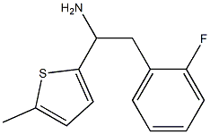 2-(2-fluorophenyl)-1-(5-methylthiophen-2-yl)ethan-1-amine|