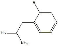 2-(2-fluorophenyl)ethanimidamide 结构式