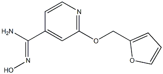 2-(2-furylmethoxy)-N'-hydroxypyridine-4-carboximidamide