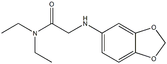 2-(2H-1,3-benzodioxol-5-ylamino)-N,N-diethylacetamide