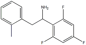  2-(2-methylphenyl)-1-(2,4,6-trifluorophenyl)ethan-1-amine