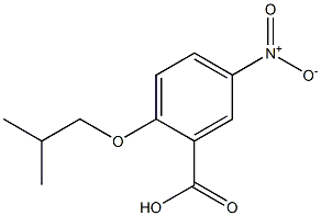 2-(2-methylpropoxy)-5-nitrobenzoic acid Structure