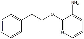 2-(2-phenylethoxy)pyridin-3-amine,,结构式