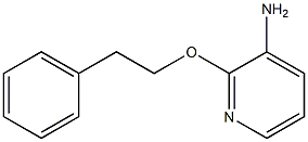 2-(2-phenylethoxy)pyridin-3-amine 结构式